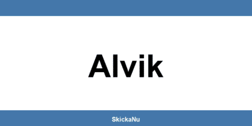 Telefonnummer till PostNord ombud i Alvik