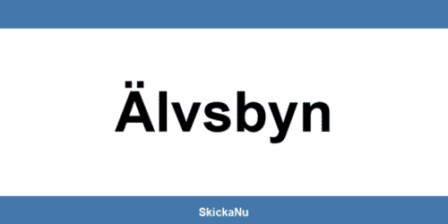 Telefonnummer till PostNord ombud i Älvsbyn