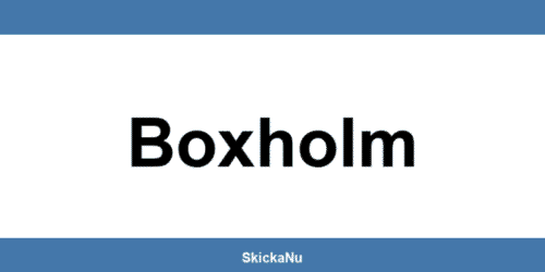 Telefonnummer till PostNord ombud i Boxholm